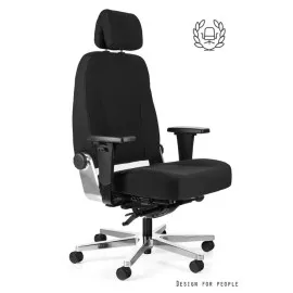 Fotel biurowy TURBO do 200kg Unique – wytrzymały i ergonomiczny