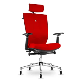 Krzesło ergonomiczne SPACE Kulik System - wsparcie kręgosłupa