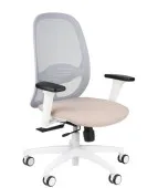 Krzesło NODI WS obrotowe z siatkowym oparciem i regulacją