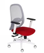 Krzesło NODI WS obrotowe z siatkowym oparciem i regulacją