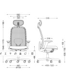 Ergonomiczny fotel AURORA AUNW BGroup