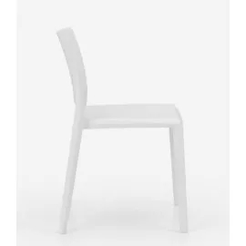 Krzesło plastikowe YUNI – krzesło na zewnątrz do ogródka