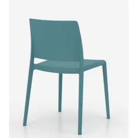 Krzesło plastikowe YUNI – krzesło na zewnątrz do ogródka