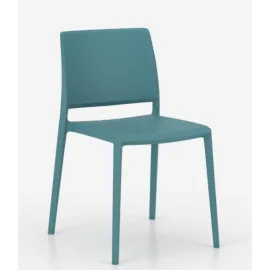 Krzesło plastikowe YUNI – krzesło na zewnątrz do ogródka