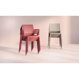 Krzesło plastikowe YUNI – krzesło na zewnątrz do ogródka