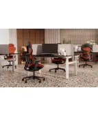 Krzesło biurowe PROX Mesh Black Nowy Styl