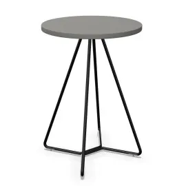 Stolik Tilkka X – Niski stolik kawowy na metalowej podstawie