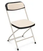 Krzesło POLYFOLD PLUS – Solidne, składane krzesło kawiarniane