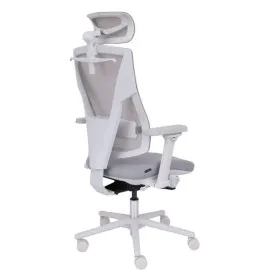 Nowoczesny fotel gabinetowy FUTURA 4S Plus Grey z regulacją 3D