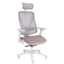 Nowoczesny fotel gabinetowy FUTURA 4S Plus Grey z regulacją 3D