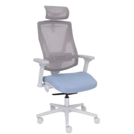 Nowoczesny fotel gabinetowy FUTURA 4S Plus Grey z regulacją 3D