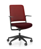 Krzesło WithME MESH Black – ergonomiczne obrotowe