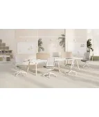 Krzesło WithME MESH Grey – nowoczesne obrotowe Nowy Styl