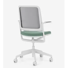 Krzesło WithME MESH Grey – nowoczesne obrotowe Nowy Styl