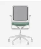 Krzesło WithME MESH Grey – nowoczesne obrotowe Nowy Styl