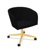 Fotel obrotowy NAUDU CO WAVY – nowoczesny fotel gabinetowy