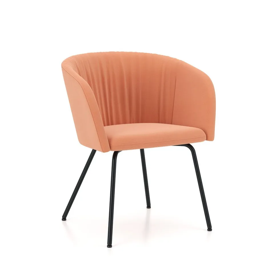 Nowoczesny fotel NAUDU 4L WAVY konferencyjny Nowy Styl