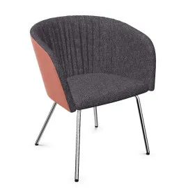 Nowoczesny fotel NAUDU 4L WAVY konferencyjny Nowy Styl