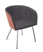 Nowoczesny fotel NAUDU 4L WAVY konferencyjny Nowy Styl