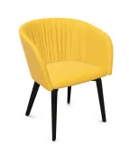 Drewniany fotel konferencyjny NAUDU 4L LGW WAVY Nowy Styl