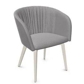 Drewniany fotel konferencyjny NAUDU 4L LGW WAVY Nowy Styl