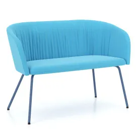 Nowoczesna sofa NAUDU 4L WAVY – klubowa, 4 nogi