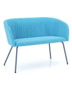 Nowoczesna sofa NAUDU 4L WAVY – klubowa, 4 nogi