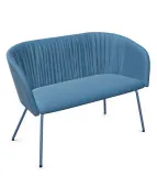 Nowoczesna sofa NAUDU 4L WAVY – klubowa, 4 nogi