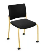 Krzesło INTRATA V-31 FL – nowoczesne, tapicerowane krzesło konferencyjne