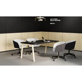 Fotel obrotowy NAUDU CO Nowy Styl – nowoczesny gabinet