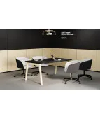 Fotel obrotowy NAUDU CO Nowy Styl – nowoczesny gabinet