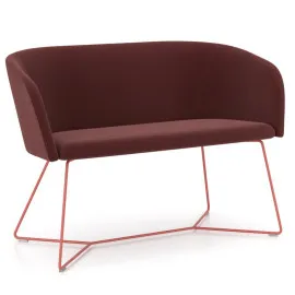 Sofa NAUDU CFSX-ROD – nowoczesna sofa na metalowej płozie