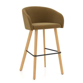 Drewniany fotel wysoki NAUDU 4L LGW Nowy Styl