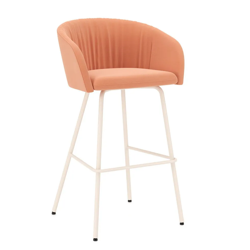Wysoki fotel NAUDU 4L WAVY – hoker konferencyjny Nowy Styl