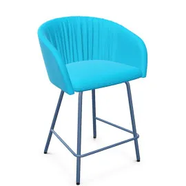 Wysoki fotel NAUDU 4L WAVY – hoker konferencyjny Nowy Styl
