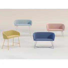 Wysoka sofa barowa NAUDU H 4L Nowy Styl