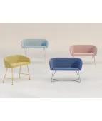 Wysoka sofa barowa NAUDU H 4L Nowy Styl