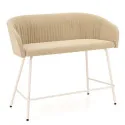 Wysoka sofa NAUDU H 4L WAVY Nowy Styl barowa