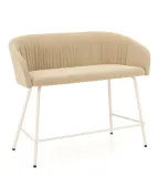 Wysoka sofa NAUDU H 4L WAVY Nowy Styl barowa