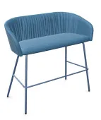 Wysoka sofa NAUDU H 4L WAVY Nowy Styl barowa
