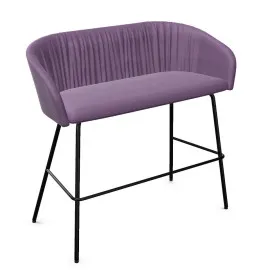 Wysoka sofa NAUDU H 4L WAVY Nowy Styl barowa