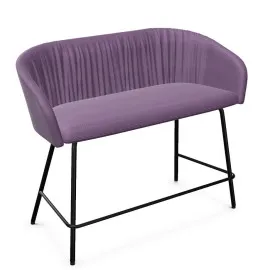 Wysoka sofa NAUDU H 4L WAVY Nowy Styl barowa