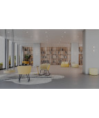 Fotel bujany NAUDU RO WAVY – nowoczesny, tapicerowany