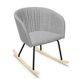 Fotel bujany NAUDU RO WAVY – nowoczesny, tapicerowany