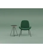 Stolik kawiarniany Tilkka Nowy Styl na metalowej podstawie