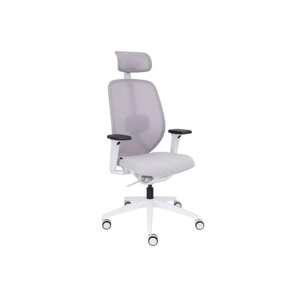 Krzesło biurowe 4U GS HD Grospol z siatkowym zagłówkiem