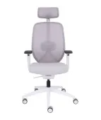 Krzesło biurowe 4U GS HD Grospol z siatkowym zagłówkiem