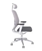 Krzesło biurowe 4U GS HD Grospol z siatkowym zagłówkiem