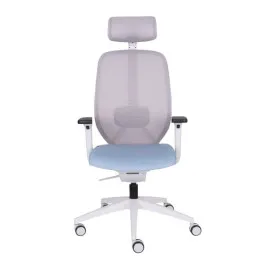 Krzesło biurowe 4U GS HD Grospol z siatkowym zagłówkiem