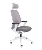 Krzesło biurowe 4U GS HD Grospol z siatkowym zagłówkiem